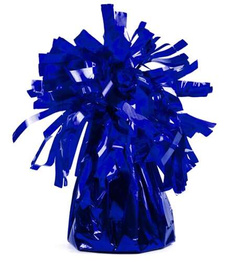 Ciężarek do balonów foliowy, niebieski 1 szt.