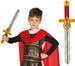 Piankowy MIECZ RYCERSKI Lew Broń Wojownik 53cm