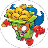 Opłatek tortowy 29 cm, Super Zings 1 szt.