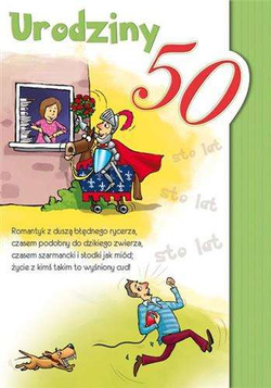 Kartka Max - 50 Urodziny, 1 szt.