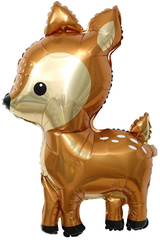 Balon Foliowy JELONEK Sarenka Zwierzęta 81x54cm