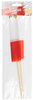 Materiałowa FLAGA POLSKI na Patyczku 2szt.