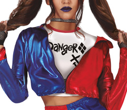 Kostium Strój Harley Szalona Dziewczyna Joker, XL