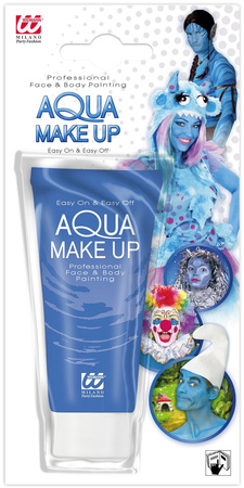 Farbka Wodna do Malowania Ciała NIEBIESKA 30ml