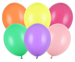 Balony St. 23cm (10") Pastel Mix, 100 szt.