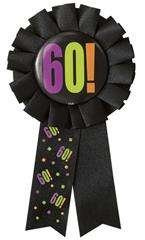 Kotylion na 60 Urodziny, 1 szt.