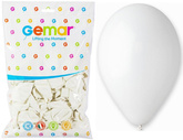 Balony G110 pastel 12" - białe 01/ 100 szt.