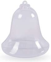 Bombka otwierana dzwonek, 8,5 x 8,5 cm