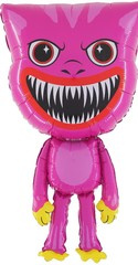 Balon Foliowy KISSY MISSY Huggy Wuggy Różowy 78cm