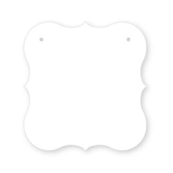 Tabliczka do baneru, do wypisania, 1 szt.