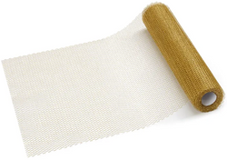 BIEŻNIK Siatka ZŁOTY Dekoracja na Stół 0,36x9m