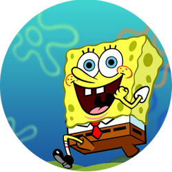 Opłatek tortowy 29 cm, SpongeBob 1 szt.