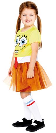 Kostium Strój SPONGEBOB Kanciastoporty 6-8 lat