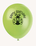 Balony Happy Birthday z Biedronką 30cm, 8 szt.