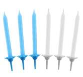 Świeczki urodzinowe 24/12, kolekcja niebieska