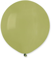 Balony G19 pastel 19" - Olive green 098 / 25 szt.