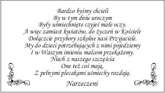 Wkładki do zaproszeń ślubnych, 25 szt WZ4