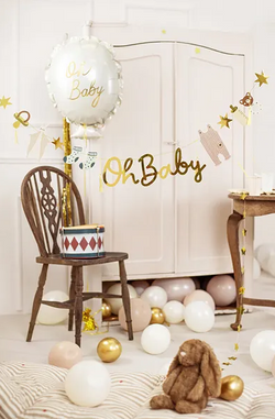 Baner Girlanda OH BABY Narodziny Baby Showe 250cm