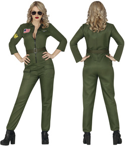 Strój Kostium Top Gun PILOTKA Myśliwca, 44-46 XL