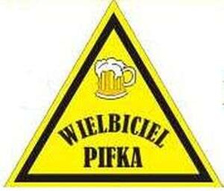 Naklejka na kask ''Wielbiciel pifka'', 1 szt.