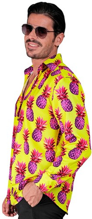 Koszula z Długim Rękawem ANANASY Aloha UV L/XL