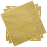 Serwetki 3-warstwowe 20 szt, złote (Old Gold)