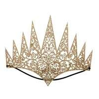 Tiara Korona złota Królowej, 1 szt.