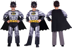 Kostium Strój BATMAN DC Comics LICENCJA 6-8 lat
