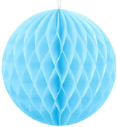 Kula Bibułowa Błękitny 10 cm, 1 szt.