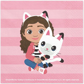 Serwetki Papierowe KOCI DOMEK GABI 33x33cm 20szt.