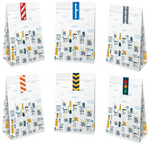 Torebki Papierowe na Cukierki Samochody Auta 6szt.