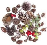 Świąteczny Naturalny Mix Ozdoby Szyszki Liście 50g