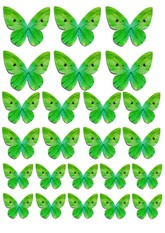 Figurki na babeczki, Motyle 1 kpl.
