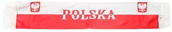Samochodowy Szalik Kibica POLSKA z Przyssawkami