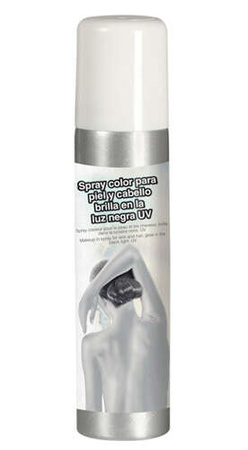 Biały spray do ciała i włosów 75 ml, 1 szt.