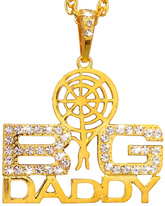 Naszyjnik Wisiorek Złota Zawieszka BIG DADDY Rap