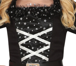 Kostium Strój Gwiezdna CZAROWNICA Wiedźma 7-9 lat