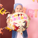 Balon Foliowy Happy Birthday KONIKI Urodziny 45cm