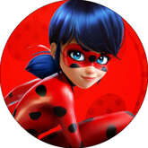 Opłatek tortowy 29 cm, Miraculum 1 szt.