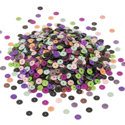 Cekiny łamane sześciokątne, mix kolorów, 12 gram