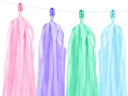 Girlanda frędzle, miks. 1 opk.