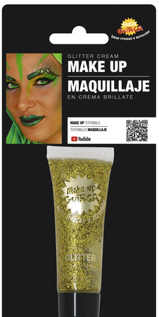 Farbka do Malowania Twarzy ZŁOTA Brokatowa 20ml