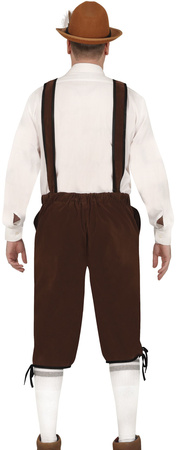 Kostium Strój Bawarczyk OKTOBERFEST Spodnie, L