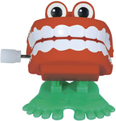 Nakręcana Chodząca SZTUCZNA SZCZĘKA Usta Halloween