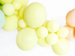 Balony St. 12cm (5") Pastel Żółte, 100szt.