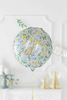 Balon Foliowy Okrągły IHS Komunia Święta 45cm
