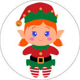 Opłatek tortowy 20 cm,  Święta, 1 szt.