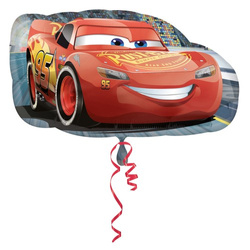 Balon foliowy Cars McQueen, 76x43 cm, 1 szt.