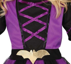 Kostium Strój Fioletowa Nietoperzyca, 7-9 lat