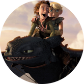 Opłatek tortowy 14 cm, 1 szt. Jak wytresować smoka